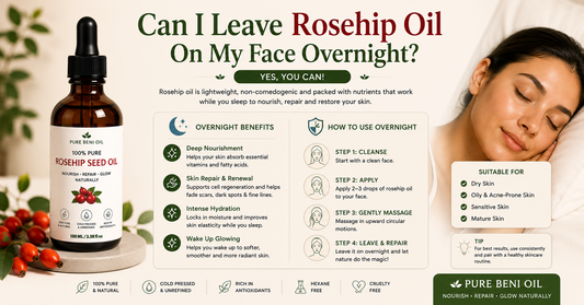 How To Use Rosehip Oil On Face Overnight