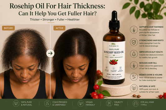 rosehip-oil-for-hair-thickness-thinning-hair-before-and-after-pure-beni-oil.webp — improved hair appearance with rosehip oil