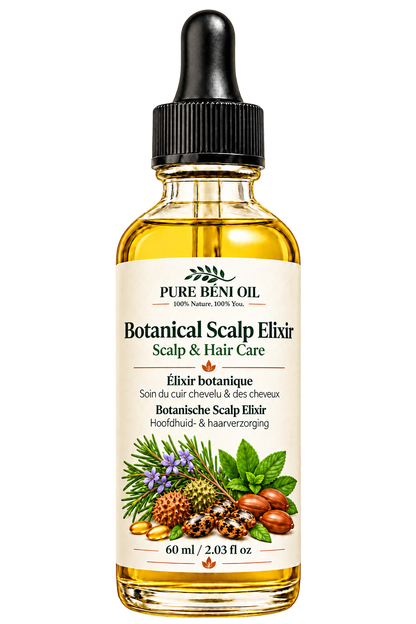 PURE BÉNI OIL Botanische hoofdhuid-elixer — Hoofdhuid- & haarverzorging — 60 ml