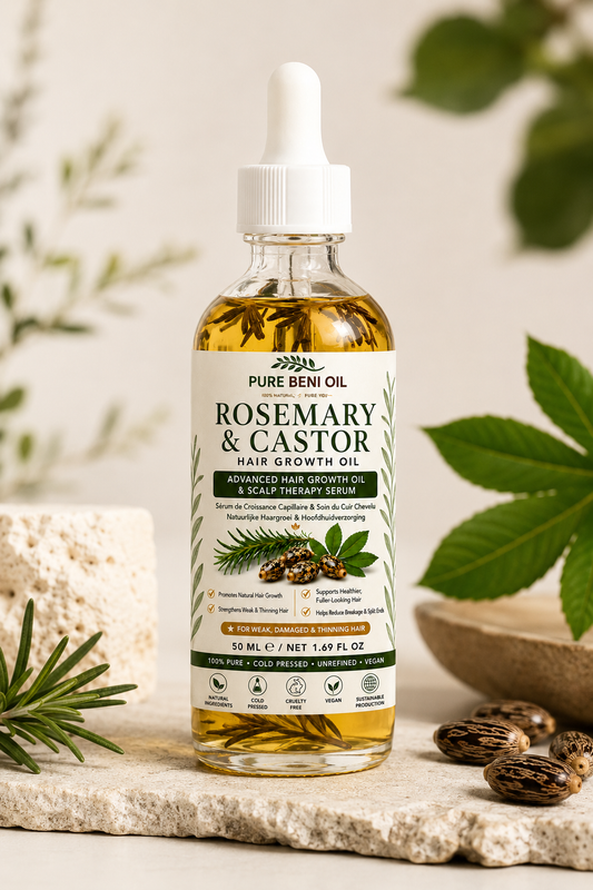 PURE BÉNI Rosemary & Castor Hair Growth Oil